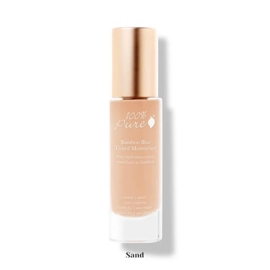 100 PURE Bamboo Blur Tinted Moisturizer sand