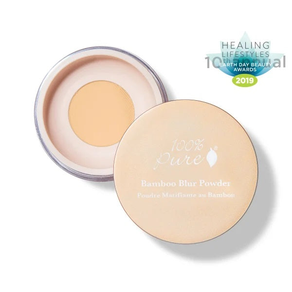 100 PURE  Bamboo Blur Powder light