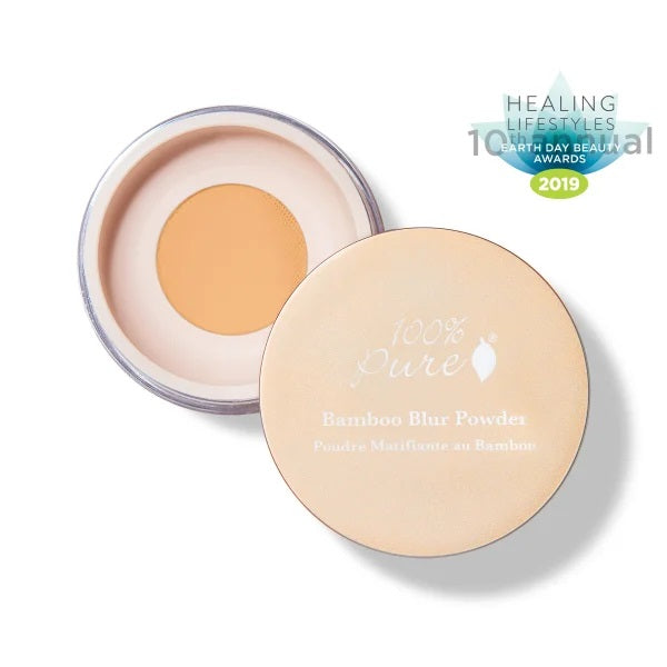 100 PURE  Bamboo Blur Powder medium