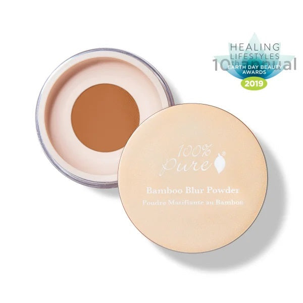 100 PURE  Bamboo Blur Powder tan