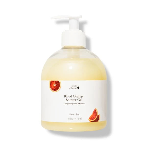 100 PURE Blood Orange Shower Gel 16 oz