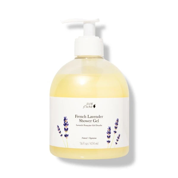 100 PURE French Lavender Shower Gel 16