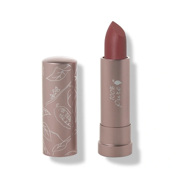 100 PURE Cocoa Butter Matte Lipstick savanna