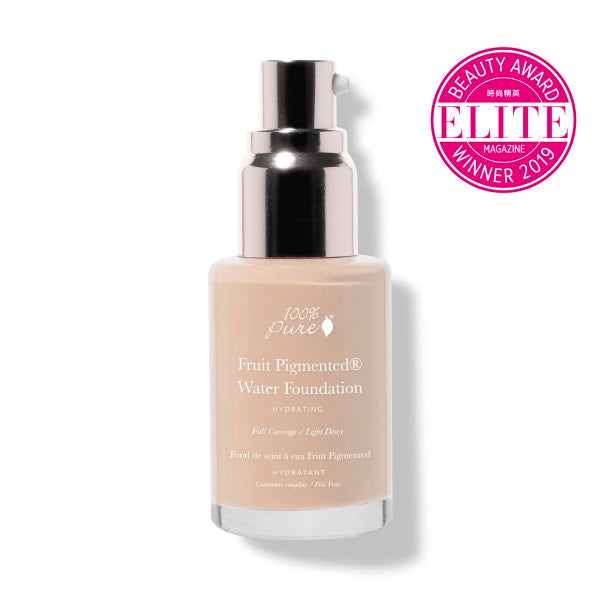 100 PURE Fruit Pigmented Full Coverage Water Foundation warm 1