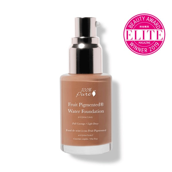 100 PURE Fruit Pigmented Full Coverage Water Foundation warm 6