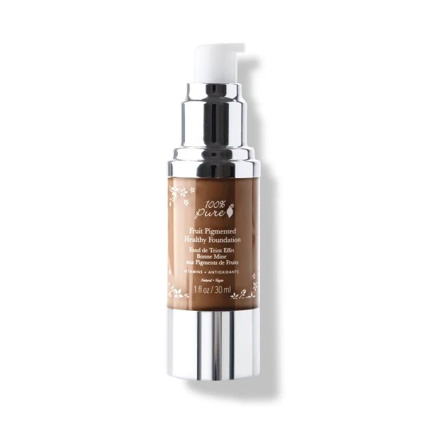 100 PURE Healthy Foundation cocoa