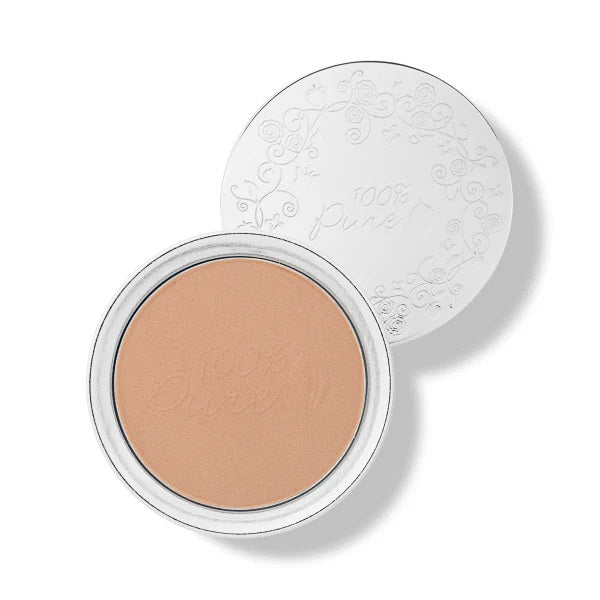 100 PURE Powder Foundation golden peach 