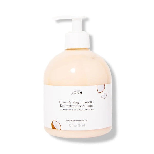 100 PURE Honey and Virgin Coconut Conditioner 16 oz 