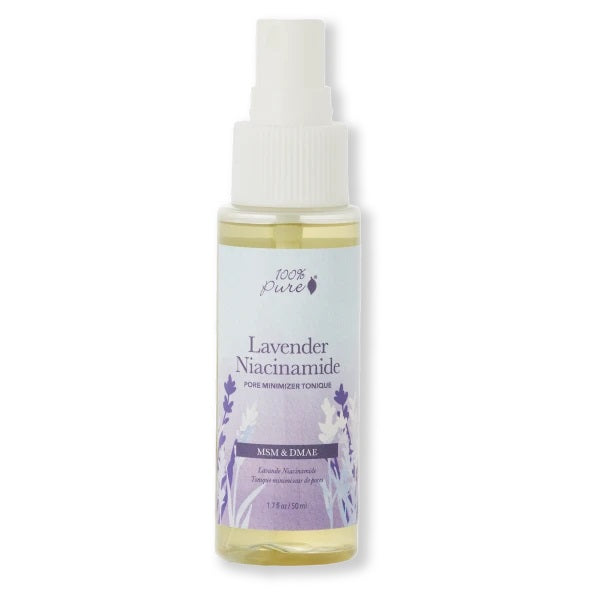 100 PURE Lavender Niacinamide Pore Minimizer Tonique