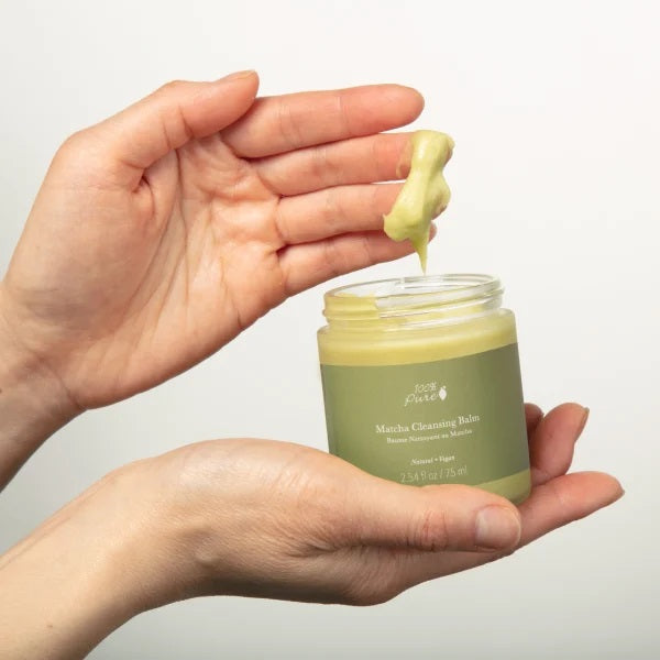 100 PURE Matcha Cleansing Balm