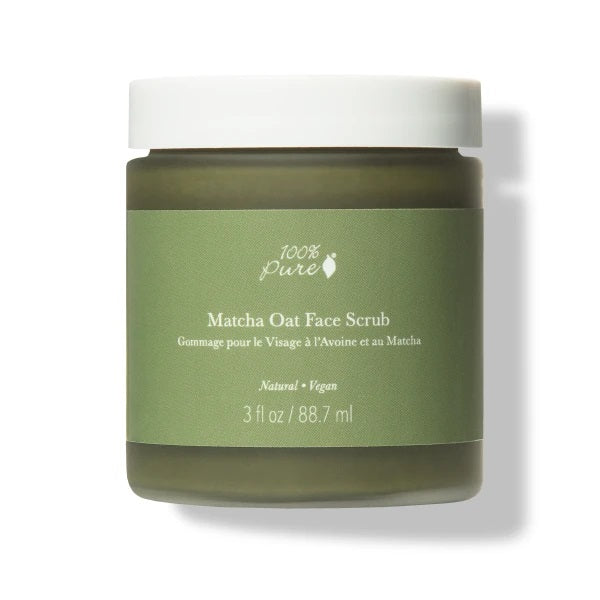 100 PURE Matcha Oat Face Scrub