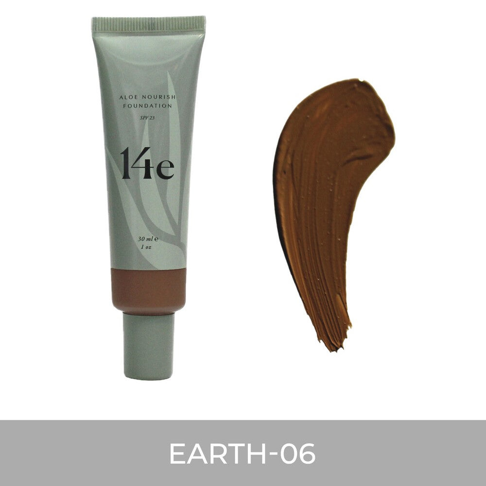 14e COSMETICS Aloe Nourish Foundation earth