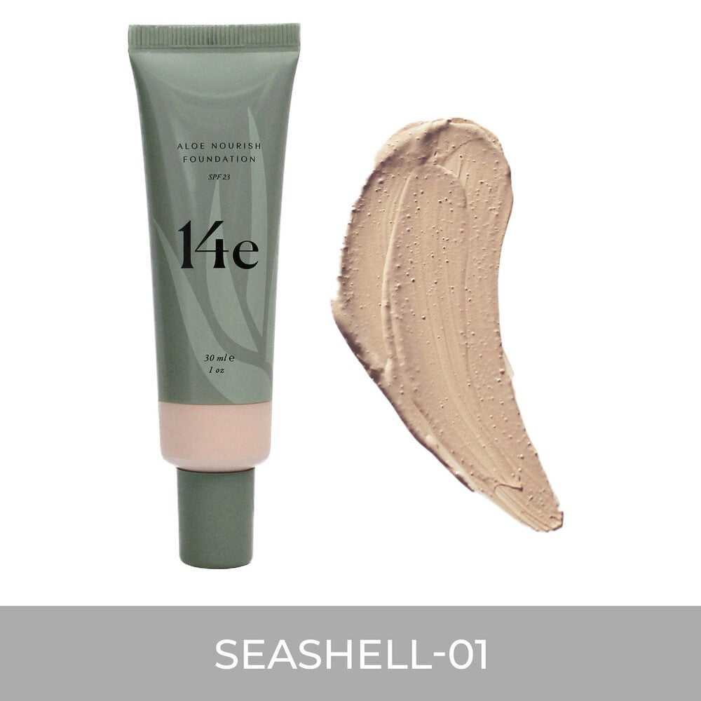 14e COSMETICS Aloe Nourish Foundation seashell