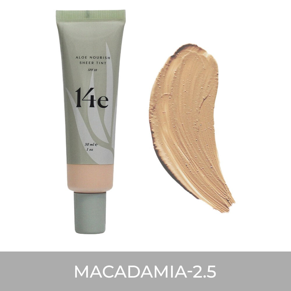 14e COSMETICS Aloe Nourish Sheer Tint macadamia