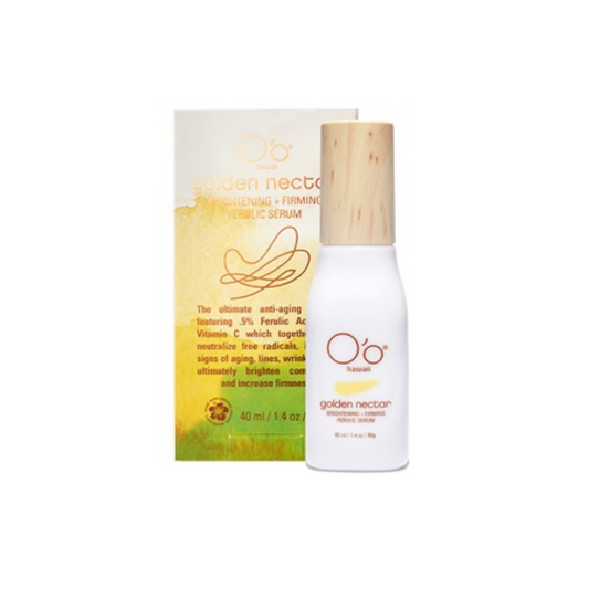 O'o HAWAII - golden nectar BRIGHTENING + FIRMING FERULIC SERUM