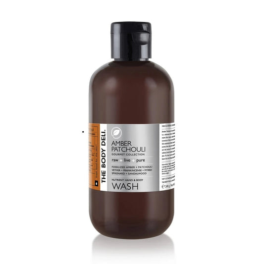 the body deli amber patchouli hand and body wash full