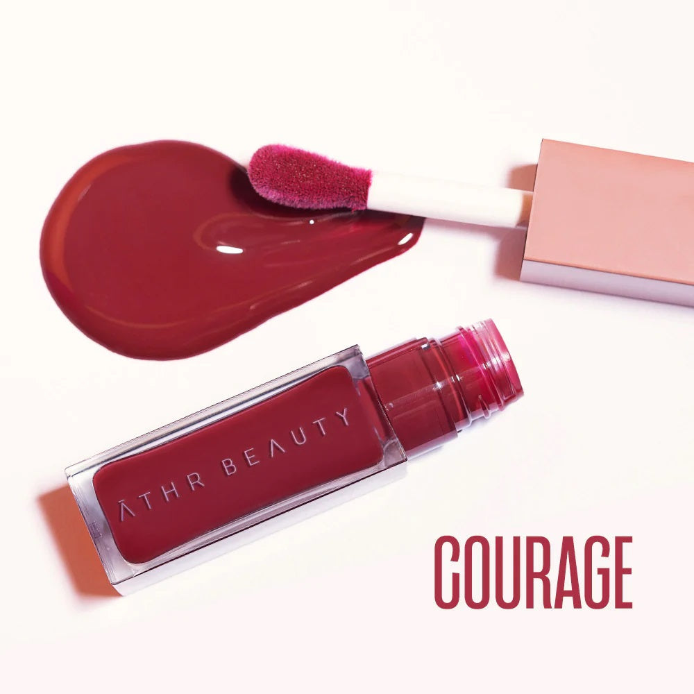 ATHR Beauty Desert Rose Lip Cheek Oil Stain courage