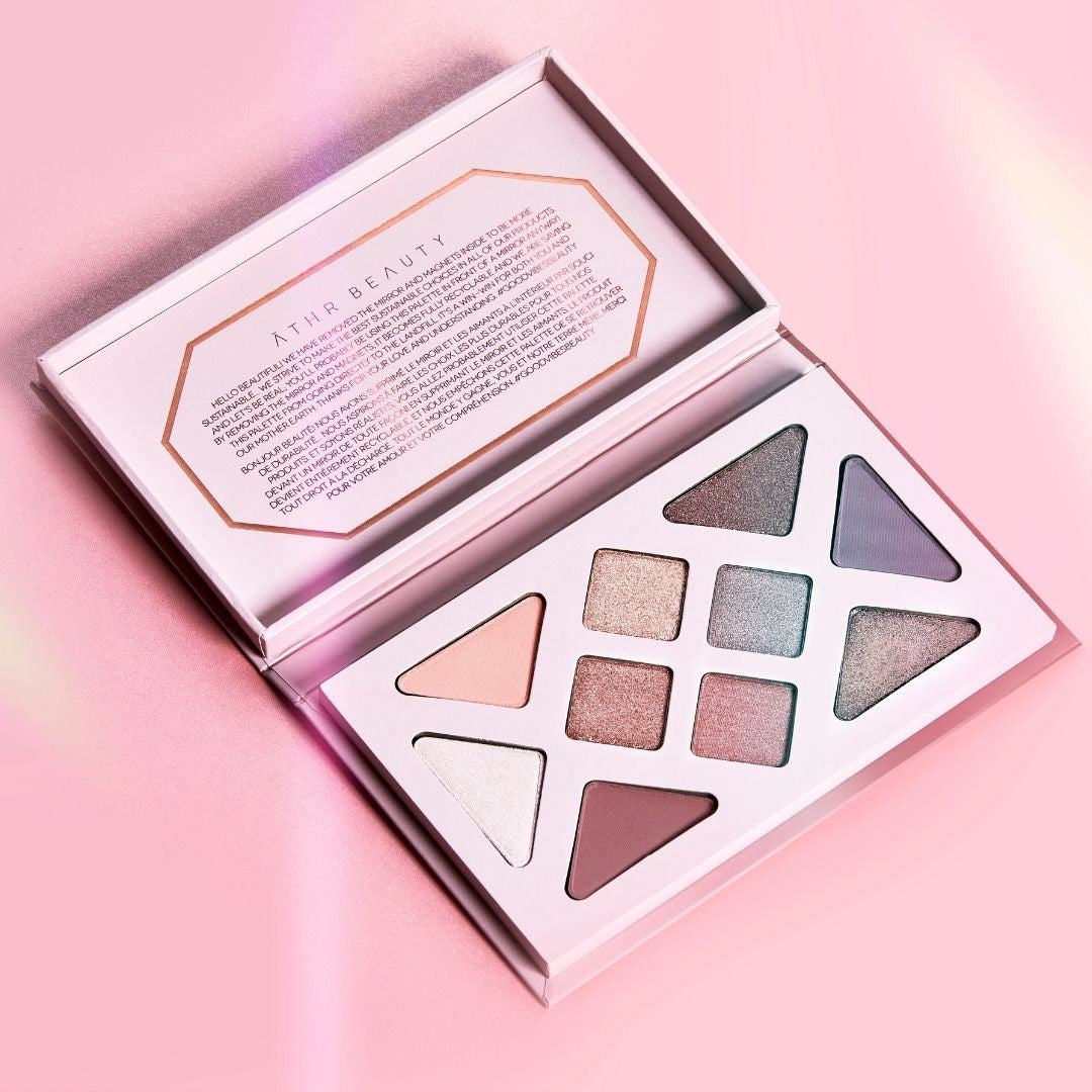 athr beauty rose quartz palette