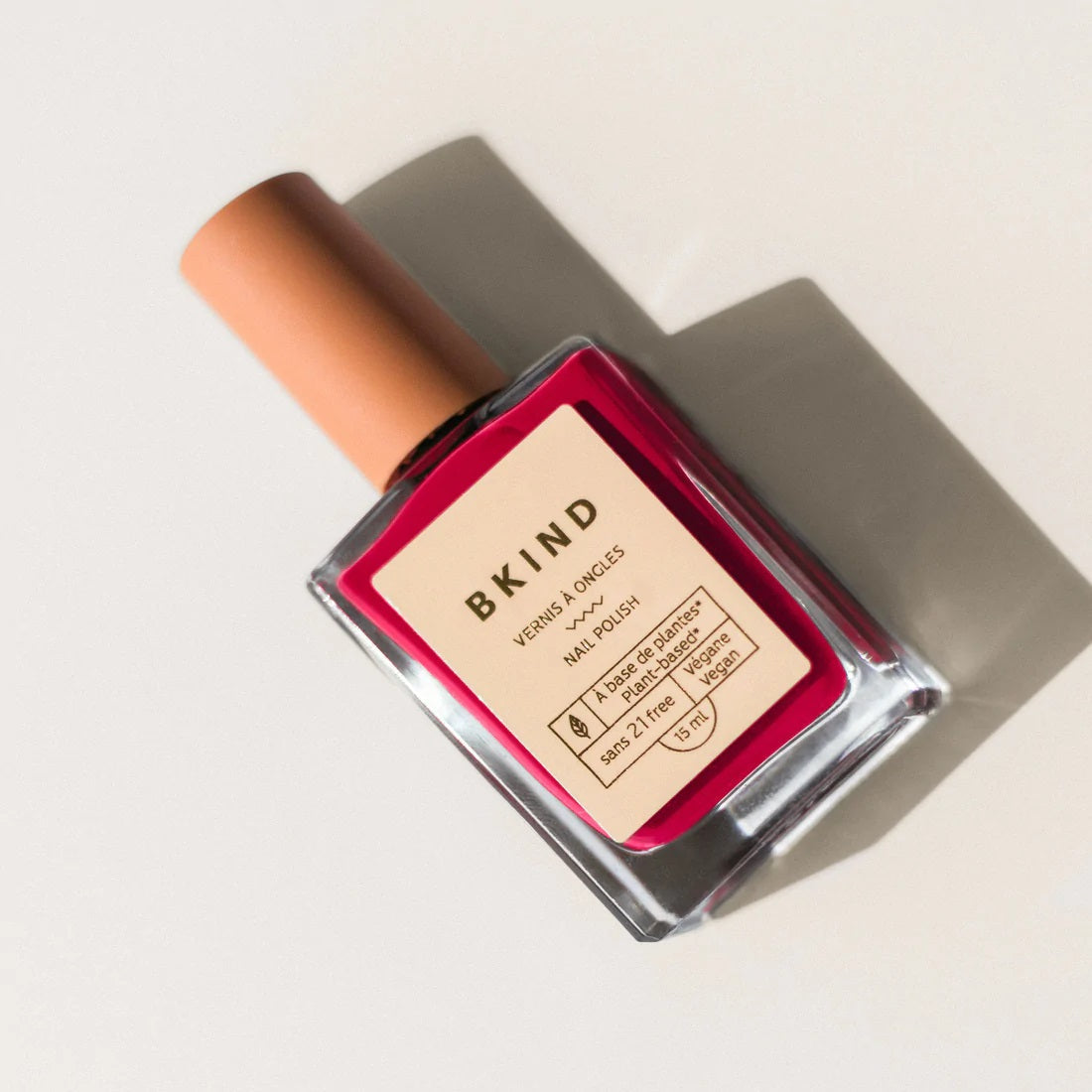 BKIND Nail Polish Pink Beet Latte