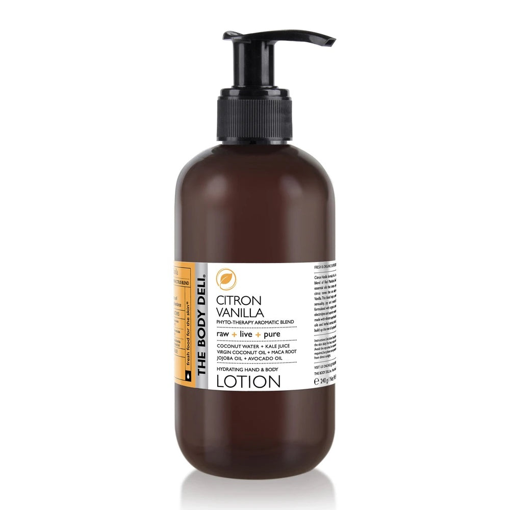 the body deli lotion citron vanilla full