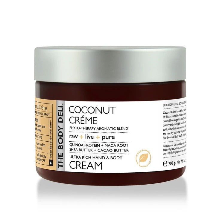 the body deli hand body cream coconut creme full