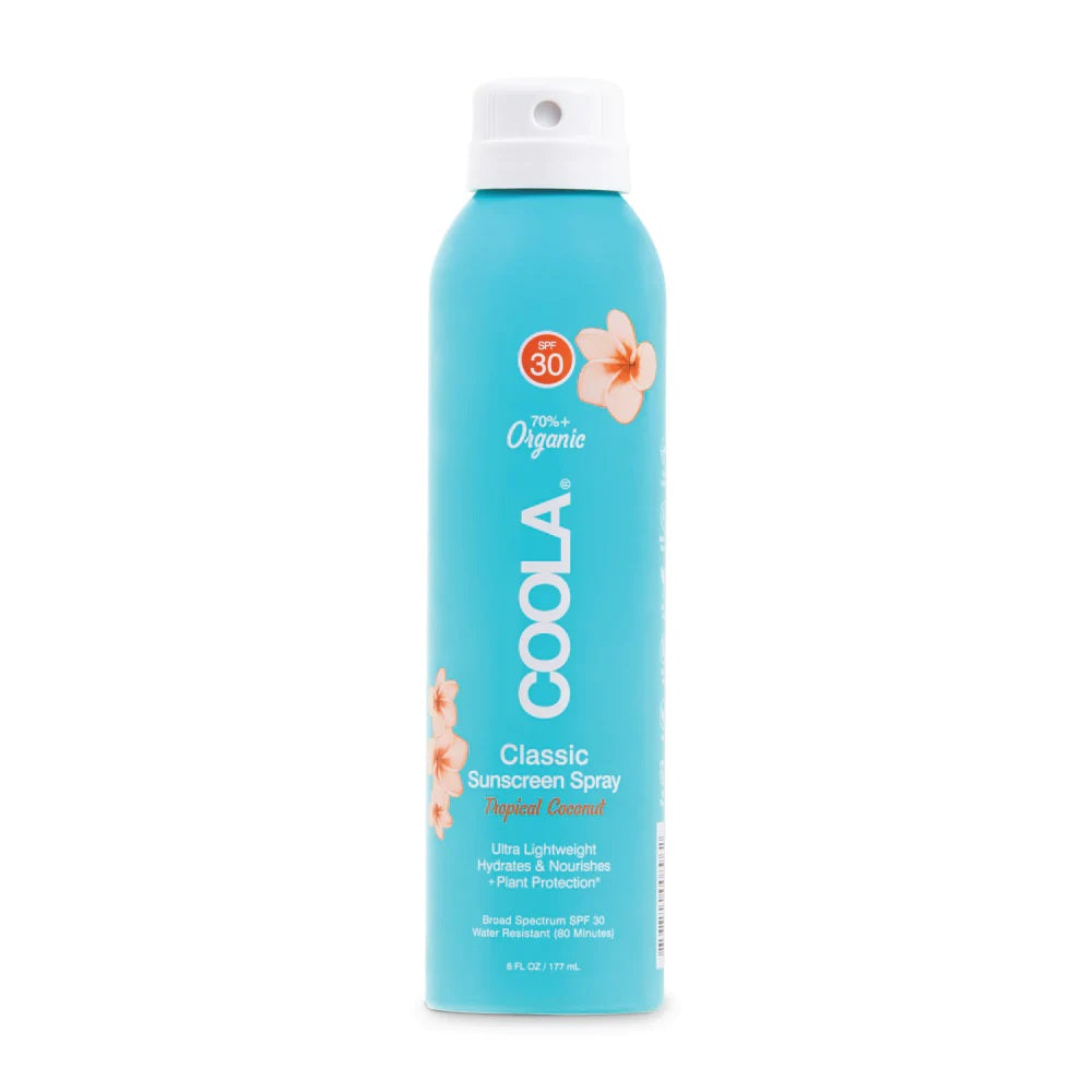 COOLA Classic Body Organic Sunscreen Spray SPF 30 Tropical Coconut