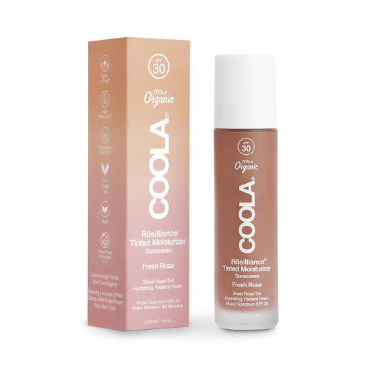 COOLA Rosilliance Tinted Moisturizer Organic Sunscreen SPF 30 fresh rose