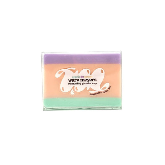 WARY MEYERS - "Esprit de Peach" Glycerine Soap