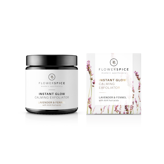 FLOWER AND SPICE INSTANT GLOW Calming Exfoliator