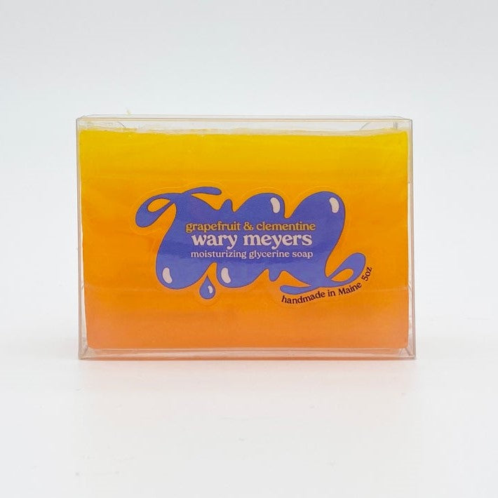 WARY MEYERS - Grapefruit and Clementine Glycerine Soap