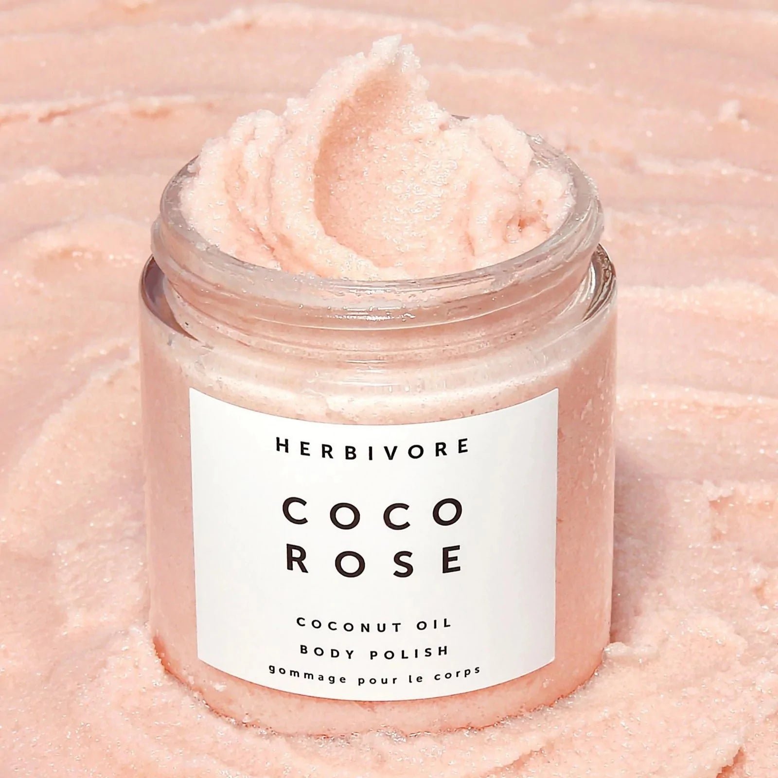 HERBIVORE BOTANICALS Coco Rose Exfoliating Body Scrub