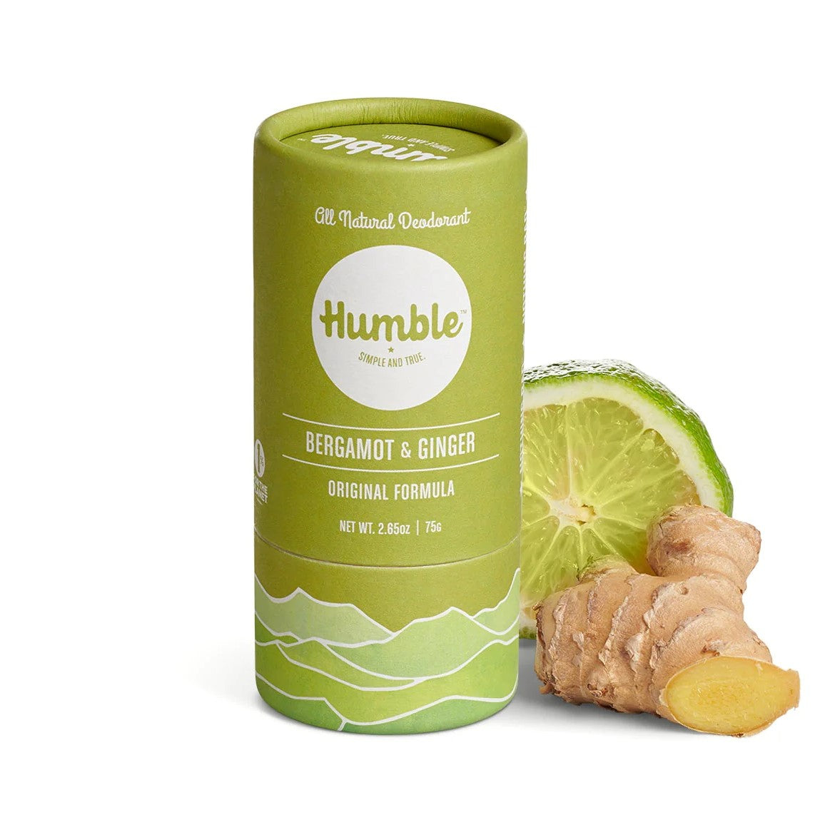 HUMBLE DEODORANT Bergamot and Ginger 