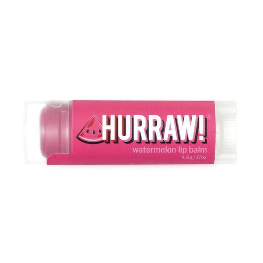 hurraw watermelon lip balm