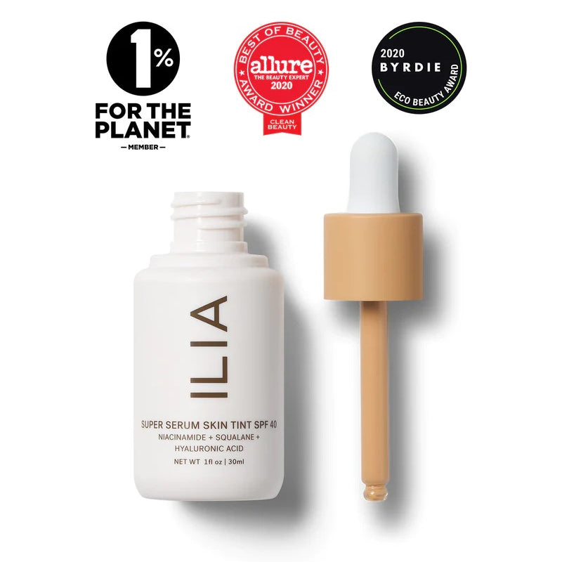 ILIA Super Serum Skin Tint SPF 40 shela