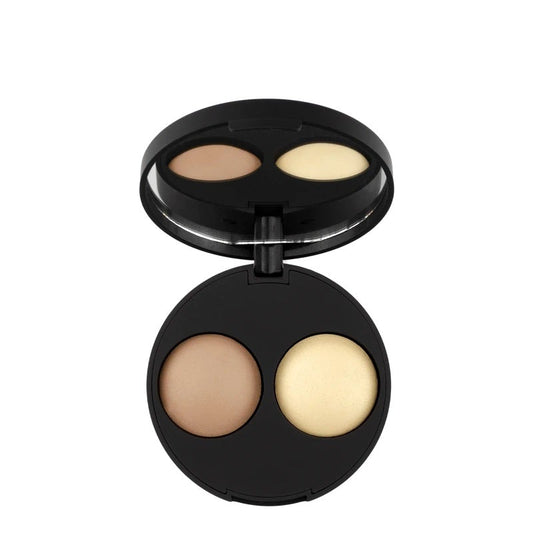 INIKA Baked Contour Duo almond