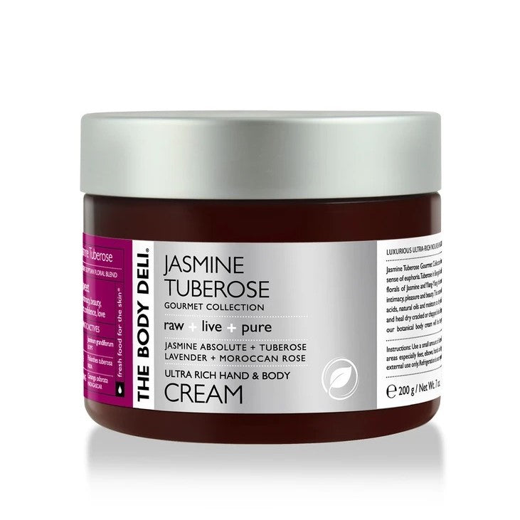 the body deli hand body cream jasmine tuberose full