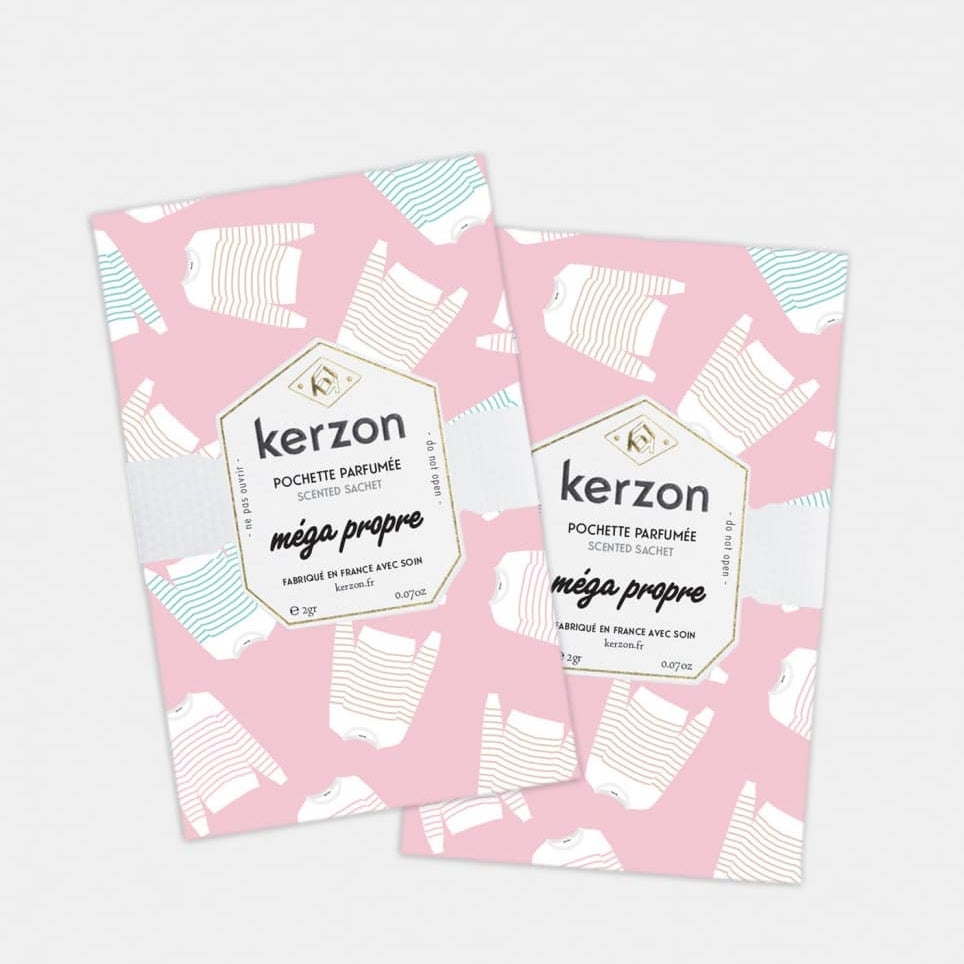 KERZON Scented Sachets Mega Propre