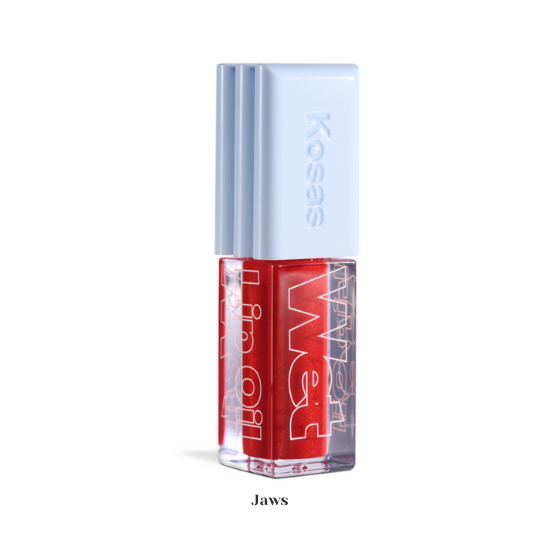 KOSAS Wet Lip Oil Gloss jaws