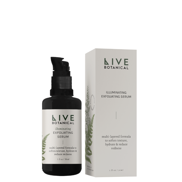 LIVE BOTANICAL Illuminating Exfoliating Serum full