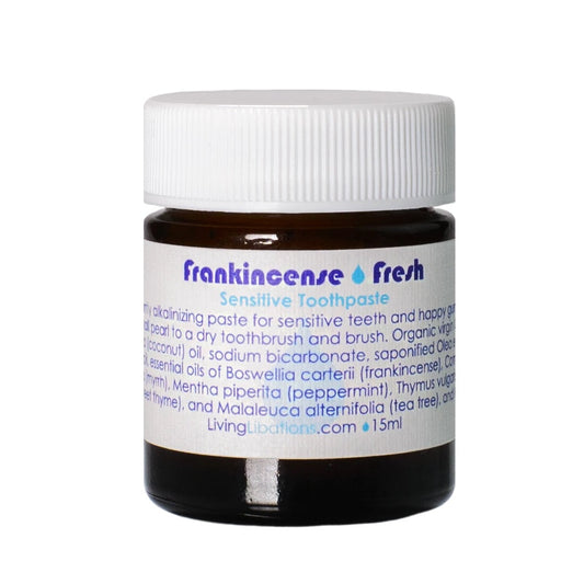 LIVING LIBATIONS Frankincense Fresh Sensitive Toothpaste 15