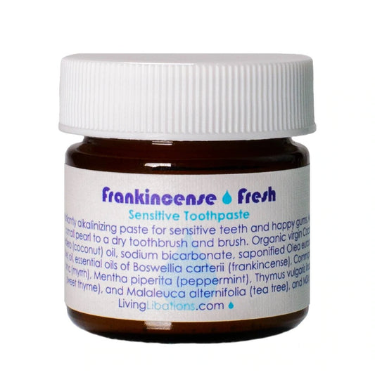 LIVING LIBATIONS Frankincense Fresh Sensitive Toothpaste 30