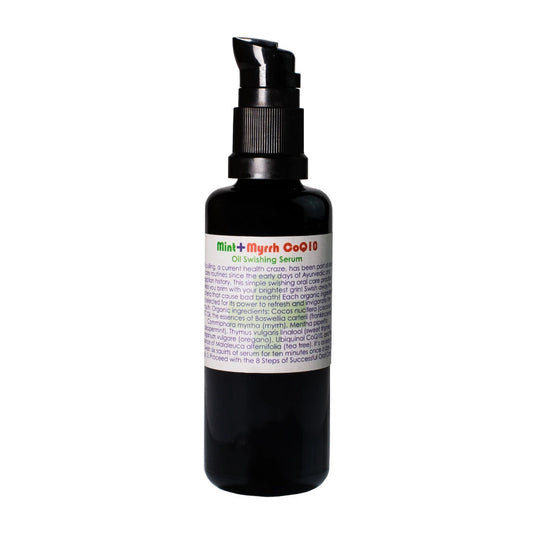 LIVING LIBATIONS Mint + Myrrh Oil Swishing Serum 50 100