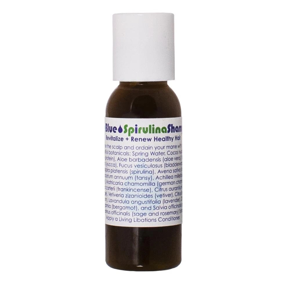 LIVING LIBATIONS True Blue Spirulina Shampoo 30