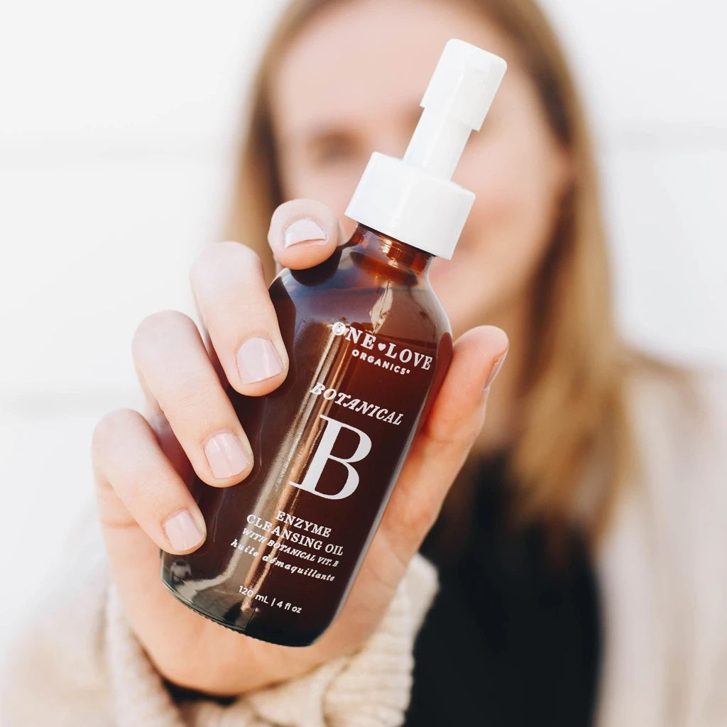 ONE LOVE ORGANICS - Botanical B Enzyme Cleansing Oil + Makeup