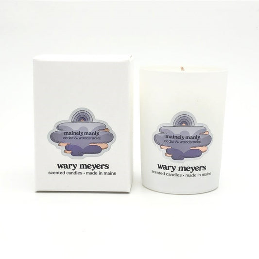 WARY MEYERS - Mainely Manly Candle