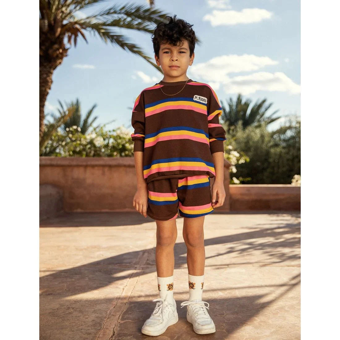 MINI RODINI Stripe Sweatshirt ALWAYS SHOW