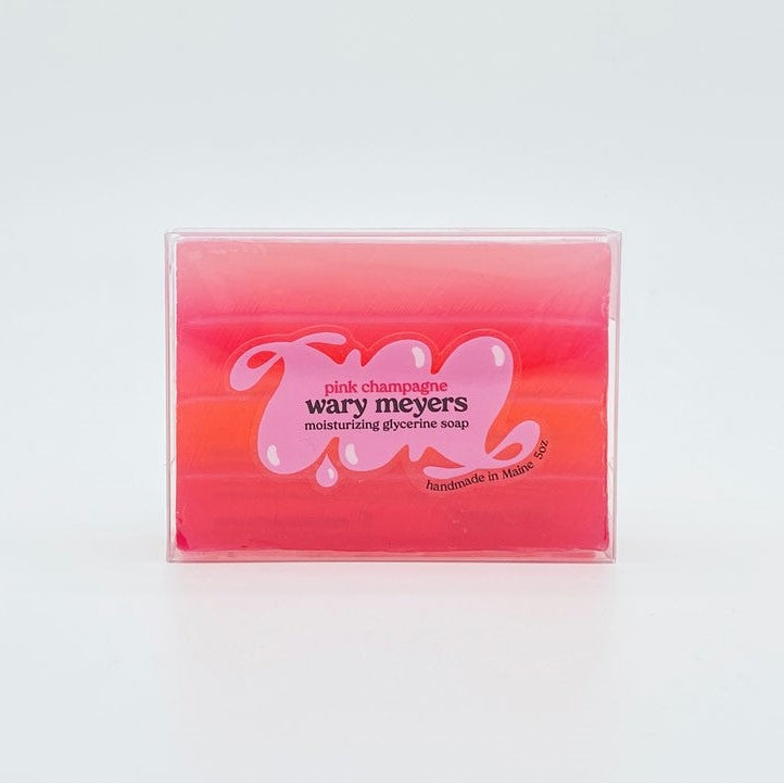 WARY MEYERS - Pink Champagne Glycerine Soap