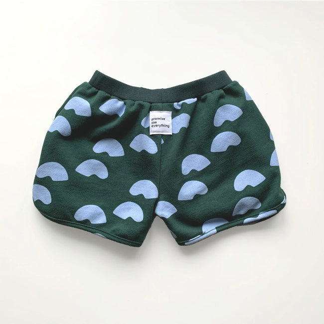 PROMISE ME EVERYTHING Terry Shorts Print Turtles 2y 4y 6y 8y