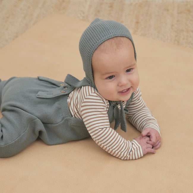 QUINCY MAE Knit Overall Dusk