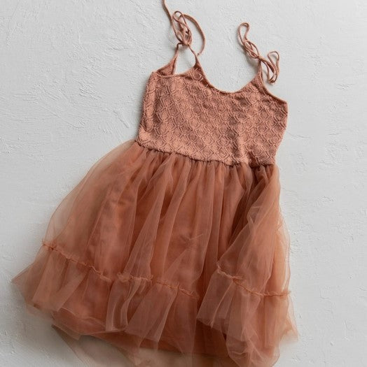 RAISED BY WATER Elle Dress Terra Cotta